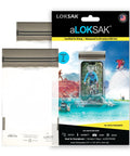 Waterproof Dry Bags For Phones And Small Gear Airtight Underwater Pouch That Lets You Use Touch Screen Compatible Diving Certified Military Grade Protection 2 Pack 3.9 By 7.5 Inches Clear package