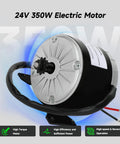 24V Electric Motor Replacement For E300 E300S E325 Scooters And MX350 MX400 Dirt Rocket Bikes 2750 RPM 350W motor display