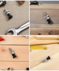 Stainless Steel Reset Indexing Plunger With Knob And Self Locking Mechanism M10 For Mechanical Applications and Maintenance Tasks, Easy Install, positioned on a workbench.