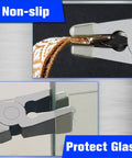 Six Replacement Rubber Tips Kit For Glass Running Pliers Keep Glass Scratch Free Protective Jaw Covers For Pliers