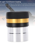 10mm Telescope Eyepiece 1.25 Inch Ultra Wide 62 Degree Field Of View Aspheric Lens with fully multi coated optics close-up