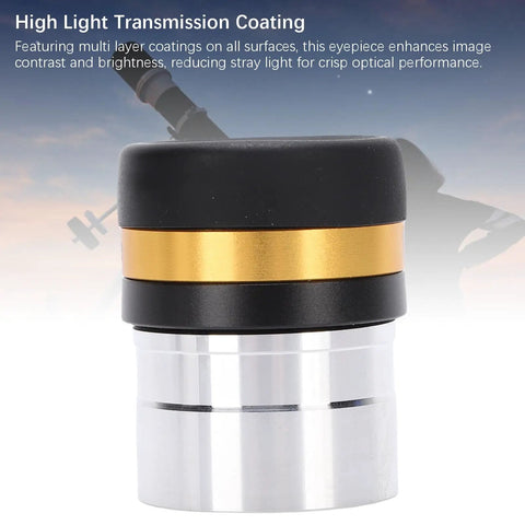 10mm Telescope Eyepiece 1.25 Inch Ultra Wide 62 Degree Field Of View Aspheric Lens with fully multi coated optics close-up