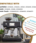 Hardcore Upgraded Boiler Steam Probe Set That Drops Straight Into Breville Sage Dual Boiler And Oracle Machines For Ridiculously Creamy Froth No Sweat At All with coffee machine and steam probes