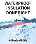 Heat Shrink Tubing Kit Pro Grade 300 Pieces Adhesive Lined Three To One Ratio Marine Grade shown in waterproof test.