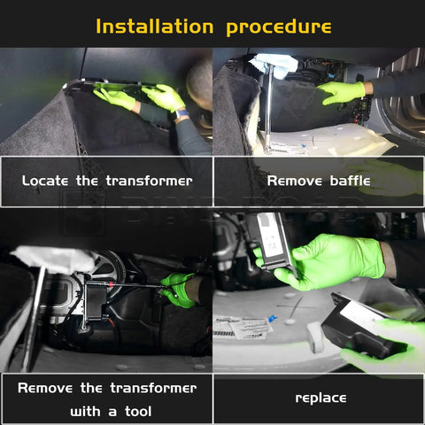 Installation steps for Heavy Duty Voltage Converter Module And Auxiliary Battery No Sweat Install For Mercedes Benz C300 GLE350