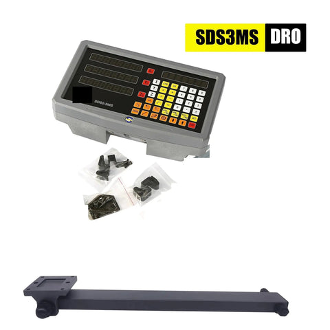 Pro Grade 3 Axis Lathe And Milling DRO Digital Readout For CNC Machines With Linear Scale Encoder And Line Display system