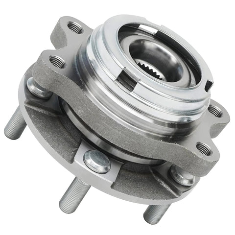Front Wheel Bearing Hub Assembly For Nissan Altima 2007 To 2018, Maxima 2009 To 2014 And 2016 To 2021, Pathfinder 2013 To 2020, Murano 2009 To 2019, Infiniti QX60 JX35 Wheel Bearing Hub 5 Lugs Replacement Direct Fit