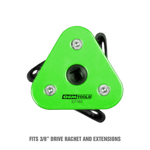 Adjustable Three Jaw Oil Filter Wrench Fits Spin On Filters From Two And A Half Inches To Four And A Half Inches Universal Claw Design