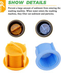 Four Pack Washing Machine Water Filter Screens Inline Inlet Valve Screen Replacement For Most Washers