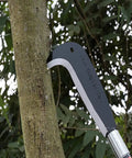 Manganese Blade Garden Sickle Machete For Clearing Brush, Weeding, Harvesting, And Heavy Duty Yard Work in action