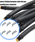Quick Deploy Speargun Band Rubber Kit with elastic latex tube connectors for 20-30 cm spearfishing gear setup.