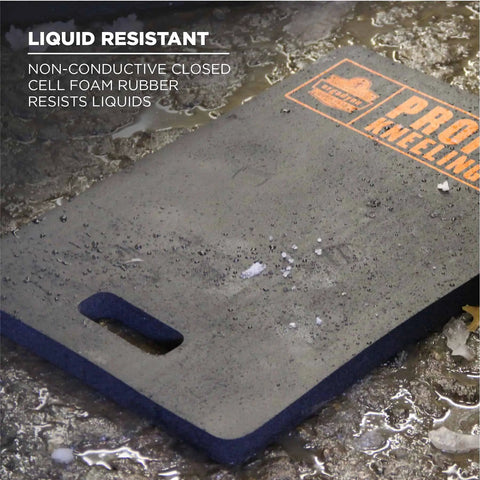 ProFlex 380 Kneeling Pad Built Tough With Thick NBR Foam Cushions Water Resistant Knee Mat for Work Garage and Bath Time