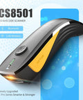 CS8501 2D Barcode Scanner with Bluetooth and 2.4G wireless capabilities, upgraded design for inventory management