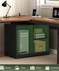 Hella Spacious Corner L Shaped Electric Standing Desk 66 Inch Height Adjustable Computer Workstation with storage shelves and drawers