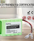 Beefy 2500mAh NiMH Battery Replacement for Cordless Vacuum Cleaners 18V DropIn Upgrade for XB780N SV780N SV760 Series 10C Discharge