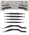 High Clearance Rear A Arm for 2020 and Up Kawasaki Teryx KRX 1000 Adjustable Left and Right UTV Suspension Arm Beefed Up Replacement for Better Handling Stability and Smooth Ride black steel set