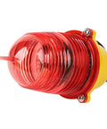 Ultra Bright LED Obstruction Warning Light For Boats, Towers, And Cranes, Weatherproof IP68 Obstacle Beacon With PC Housing