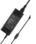 No Sweat Ac Dc Power Adapter For Cricut Expression Crex001 Cutting Machine Wall Charger with black casing and power cord.