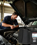 Mechanic uses Innova 6030P with Durable EVA Hard Case for Innova 6030P And 5610 OBD2 Scanner ABS Code Reader