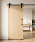 12 Inch Double Sided Push Pull Door Handle Ladder Pull In Matte Black Stainless Steel SUS304 Tough As Nails For Commercial Glass And Residential Wood Barn And Metal Doors on wood sliding door