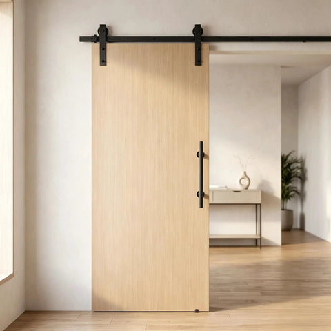 12 Inch Double Sided Push Pull Door Handle Ladder Pull In Matte Black Stainless Steel SUS304 Tough As Nails For Commercial Glass And Residential Wood Barn And Metal Doors on wood sliding door
