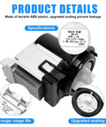 Washer Drain Pump Motor Replacement For LG And Kenmore Washers Direct Fit Easy Install DIY Friendly Quiet Operation details