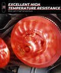 Beefed Up ATV UTV Drive Belt Replacement 3211162 24G4022 in high-temperature performance detail