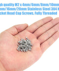 Hand holding 310 Piece Stainless Steel 304 Hex Socket Head Cap Bolts Screws Nuts Kit With Allen Wrench M2 M4 M6 M8 M10 M12 M16 M20 For DIY Projects Robotics And Mechanical Fasteners.