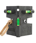 Hands Free Magnetic Post Level 5 Inch With 3 Acrylic Vials For Fence Posts Deck Rails And Plumbing Made In USA Polymer Construction