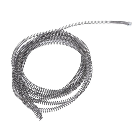 Heavy Duty 16mm Drill Drive Drain Snake Auger Cable For Toilet And Sink Clearance, spiral magnesium steel cable for clogs.