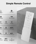 Remote control for Quiet Bathroom Exhaust Fan With Dope LED Light Ceiling Mount Ventilation For Home And Bath Energy Efficient