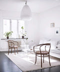 Bright living room with Matte White Easy Peel And Stick Wallpaper For Kitchen Cabinets And Countertops Durable Self Adhesive Removable Vinyl Contact Paper Thick Textured Surface Perfect For Wardrobes And Dresser Makeovers 15.7In X 39.4Ft on walls, modern furniture arrangement.