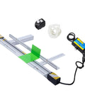 INTSUPERMAI Acrylic Plastic Bender 23.6 Inch Manual PVC Strip Heater With Light Box For Sign Making, showcasing coolant system and heating bar.