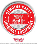 MaxLife OEM parts badge for Rear Deck Grass Grooming Striping Kit For 61 Inch V Series Mowers That Attaches To The Back Of The Deck To Comb Grass And Boost The Stripe And Final Look OEM 504667