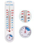 Analog Hygrometer Thermometer For Indoor Outdoor Use No Battery Required Easy To Read Humidity And Temperature Gauge With Celsius Fahrenheit For Patio Garden Cellar Greenhouse Closet