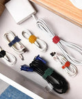 180 Piece Cable Ties Kit With 4 6 8 10 Inch Reusable Nylon Ties In Crazy Colorful Hues For Easy Cable Management And Wire Organization