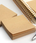 3x3 Self Stick Sticky Notes Set In 6 Bright Colors For Office School And Home, Easy To Post And Reuse, 6 Pads Per Pack With 100 Sheets