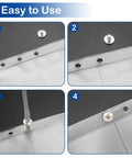 Step-by-step usage of Ten Pack Furniture Joint Connector Bolts And Connecting Nut Sets With Sixteen Millimeter Sleeves for repairs.