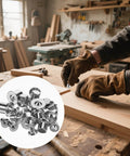 20 Piece Dowel And Tenon Center Pins Set For Woodworking Transfer Dowel Centering Plugs In 1/4 5/16 3/8 And 1/2 Inch Sizes