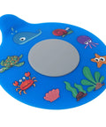 Slick Silicone Bathtub Drain Stopper, Hella Leak Proof Tub Cover, Bpa Free Sink Plug with fun sea creature designs.