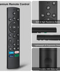 Universal Replacement Remote For All Insignia Toshiba Pioneer Fire Smart TVs With No Setup Required Plug And Play Infrared Controller