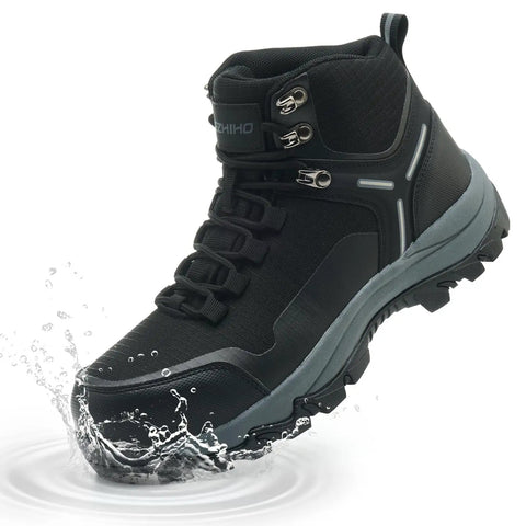 Waterproof Steel Toe Boots For Women Wide Width Non Slip Work Boots Lightweight Slip Resistant Safety Shoes Built To Handle Tough Jobs Real Safety And All Day Comfort floating above water.