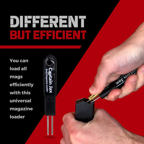 Universal Magazine Loader 2 Pack For All Calibers Easy One Handed Loading and handheld use