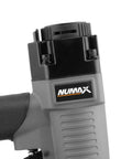 Close-up of Straight Shooter Pneumatic Brad Nailer 18 Gauge showing the top loading mechanism and textured grip.