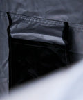 Interior pocket of Instant Pop Up Privacy Shelter Tent With Portable Toilet And Outdoor Shower Easy Camping Changing Room