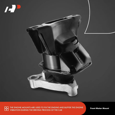 Front view of Engine Mount Set For Honda Civic 2006 To 2011 L4 1.8L Automatic Transmission Coupe And Sedan 4 Piece.