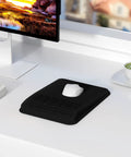 Ergonomic Mouse Pad With Wrist Rest And Memory Foam For Pain Relief, Massage Design With 8 And 15 Degree Slopes, Non Slip PU Base
