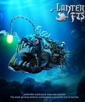 Anglerfish Mechanical Lantern Build Kit For Ocean Lovers Lego Compatible Sea Creature DIY Bricks Set With Steampunk Details Perfect Office Or Home Decor For Adults 1038 Pieces STEM Gift For Ages Eight To Sixteen And Up, underwater view