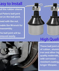 Beefed Up Ball Joint And Tool Kit For Polaris UTVs Including Sportsman Ranger RZR Models Built To Handle Tough Trails With Precise Fit For 335 400 450 500 570 600 700 800 300 400L And More. ball joint puller and install steps shown