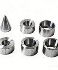 17 Degree Folding Die Set For Ring Sizers And Hydraulic Presses Pro Grade Beefy 5 Piece Stainless Steel Coin Ring Reduction Die Kit